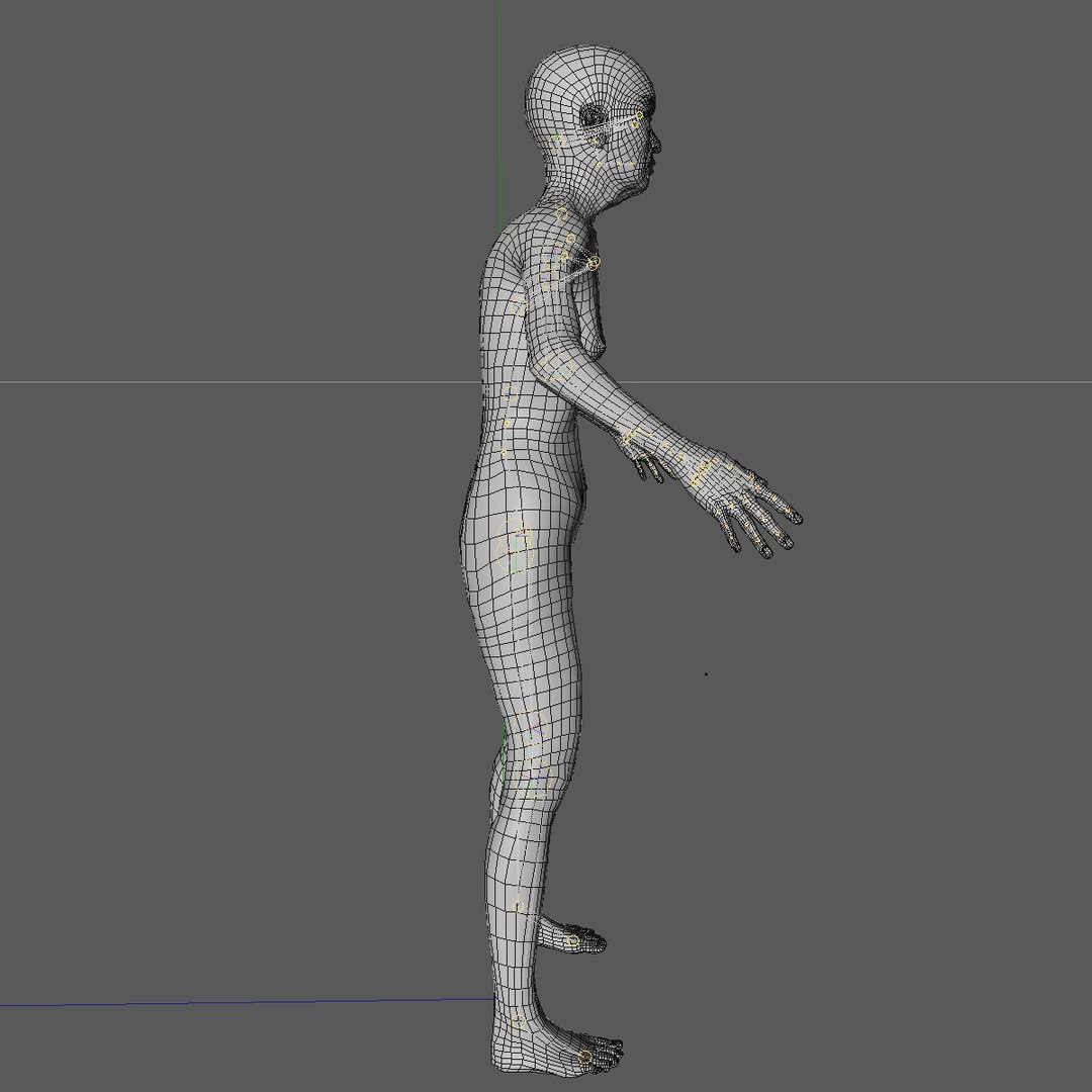 3d Realistic Base Mesh Old