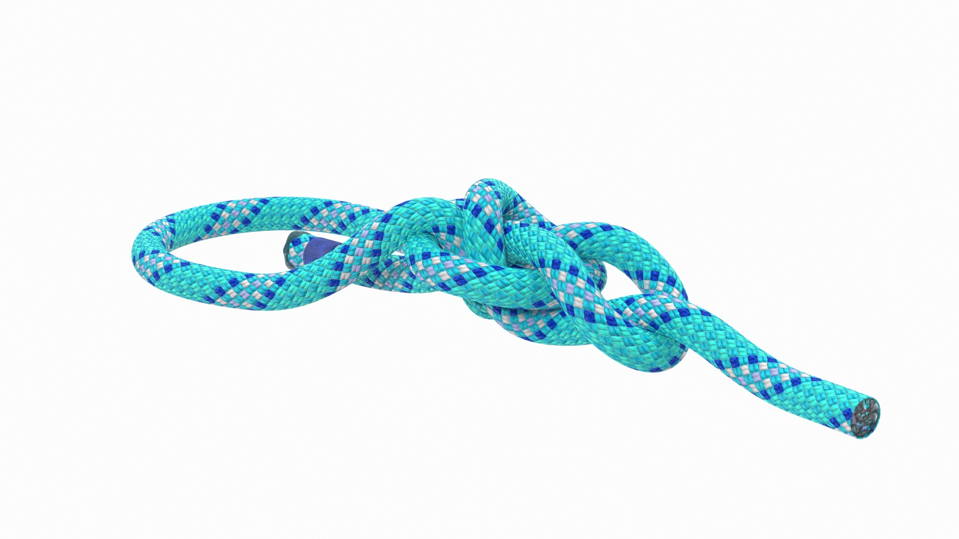 Water bowline rope knot 3D model - TurboSquid 1648660