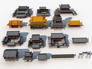 Collection of Chinese Ancient Architecture 2 3D model