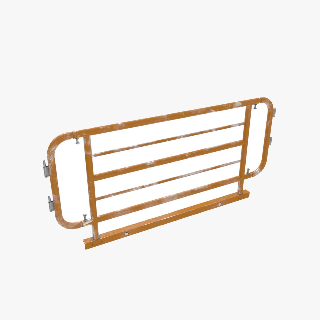 3D Steel Railing Model - TurboSquid 2077664