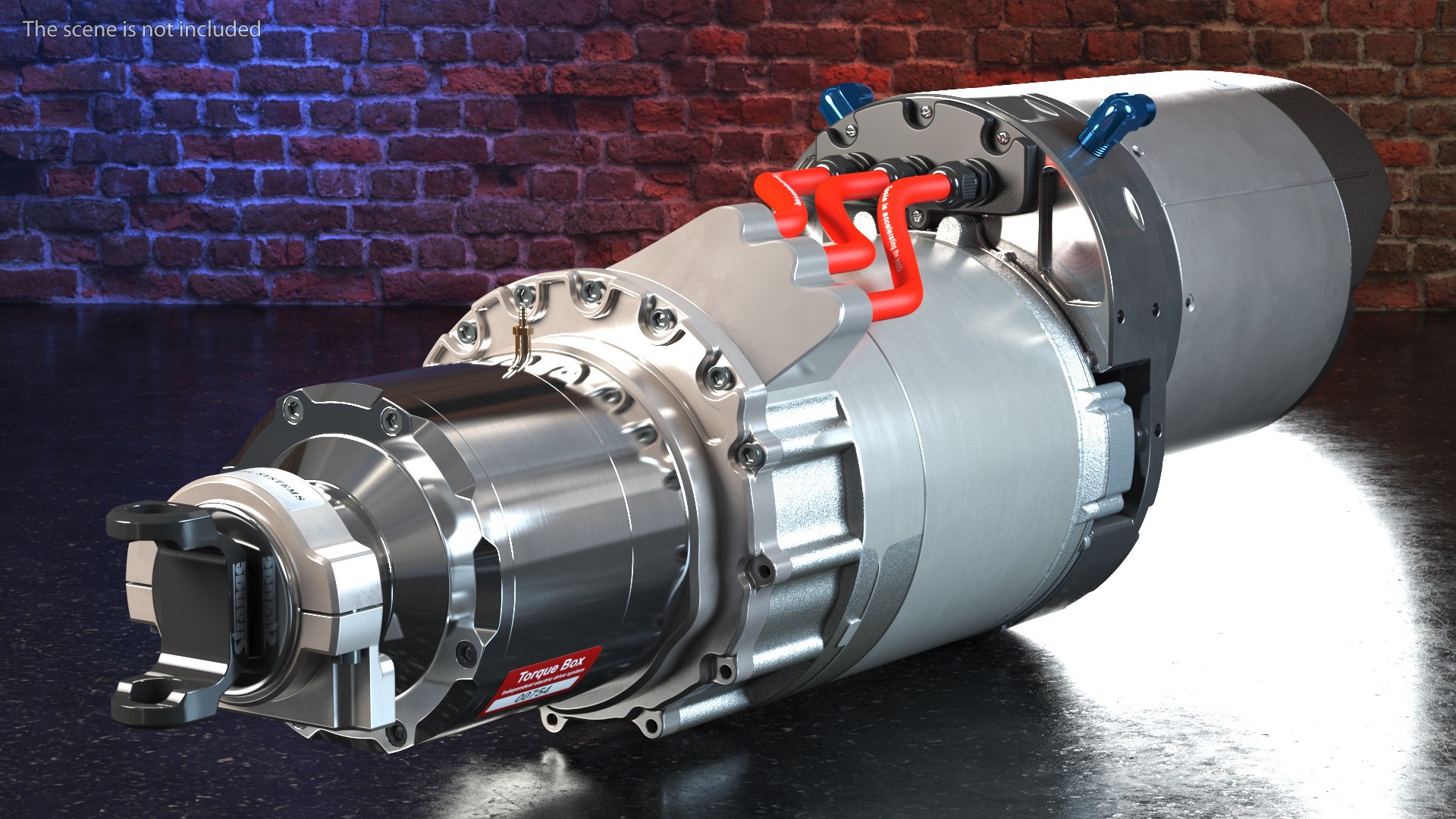 Tesla Electric Crate Motor Model - TurboSquid 1958484