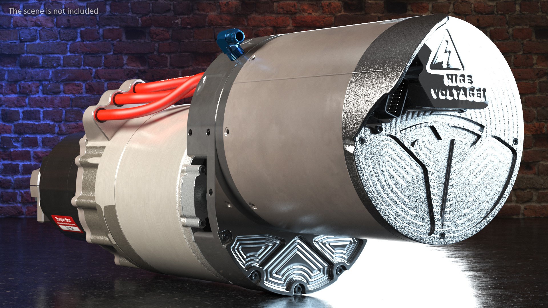 Tesla Electric Crate Motor Model - TurboSquid 1958484