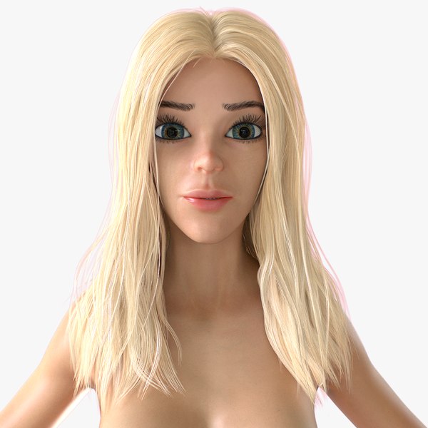 3D Cartoon Woman