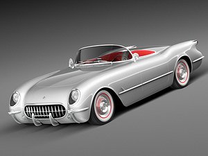 obj chevrolet corvette 1953 musclecar