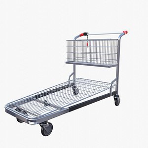 shopping cart 3D model