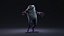 Blue Frog Character - Rigged  Animated  Different Poses Game Ready