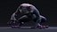 Blue Frog Character - Rigged  Animated  Different Poses Game Ready