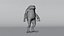 Blue Frog Character - Rigged  Animated  Different Poses Game Ready