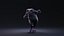 Blue Frog Character - Rigged  Animated  Different Poses Game Ready