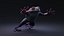Blue Frog Character - Rigged  Animated  Different Poses Game Ready