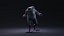 Blue Frog Character - Rigged  Animated  Different Poses Game Ready