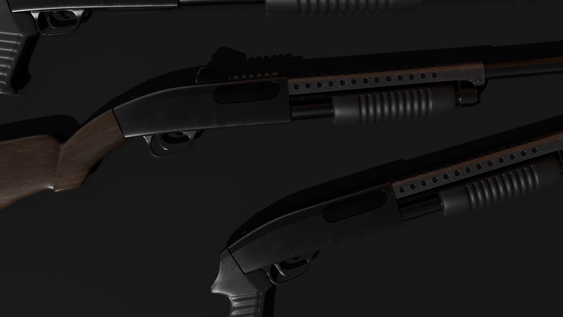 Shotgun model https://p.turbosquid.com/ts-thumb/Hx/qPMrGU/rU/27/png/1750161151/1920x1080/fit_q87/4fc3b31de560c3a2f90f9bb58f68e690403fbcc2/27.jpg