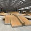 Skate Park Indoor Warehouse Interior