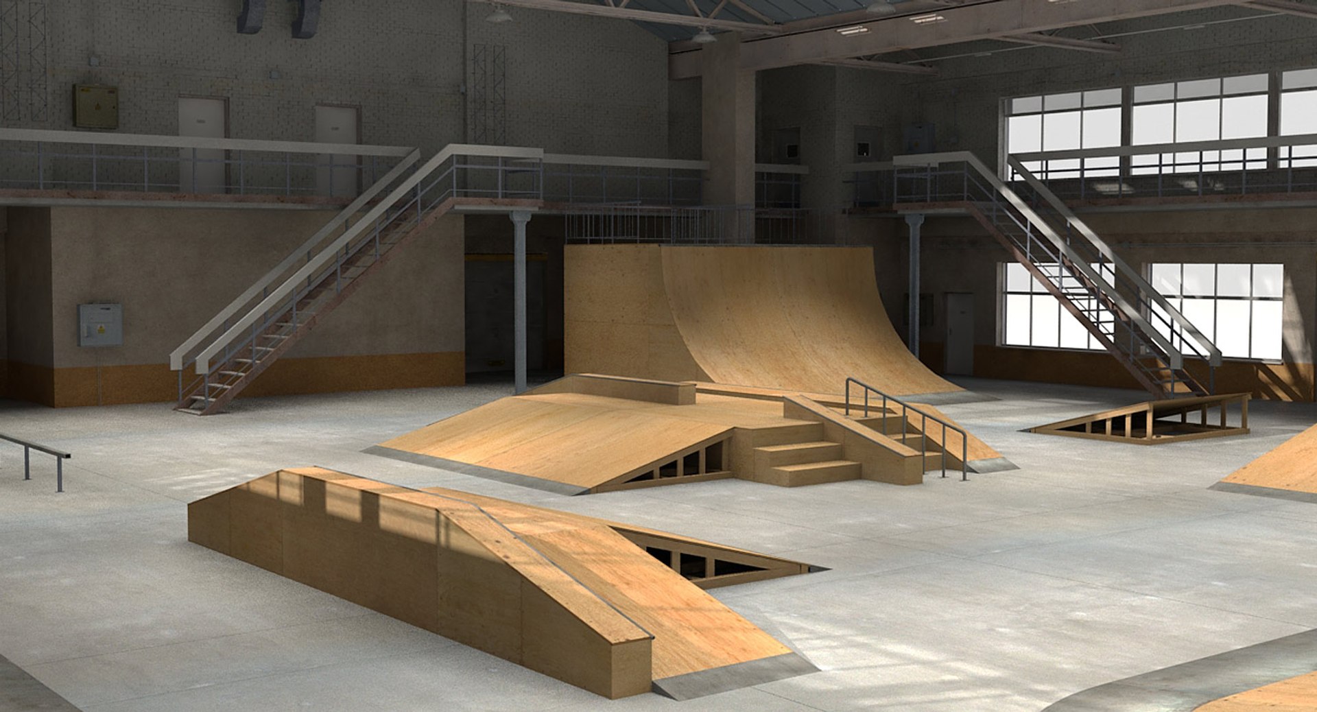 3d max skate park warehouse interior https://p.turbosquid.com/ts-thumb/Hx/wyi8Pw/BWtSMdU2/skateparka_005/jpg/1424545012/1920x1080/fit_q87/49e4b1ad97f0c03d18a40ca80d83f1e1d7f4d2be/skateparka_005.jpg