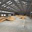 Skate Park Indoor Warehouse Interior