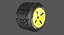 Pneu Standard Mario kart (Normal) Roda