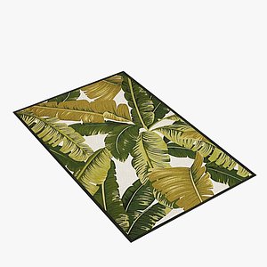 3d model of pindo area rug