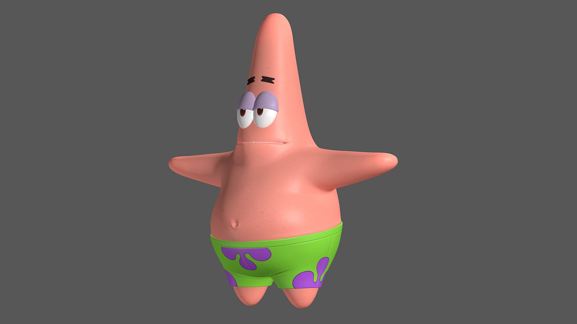 Patrick Star Movie Character Cinematic 8K 3D model - TurboSquid 2025270