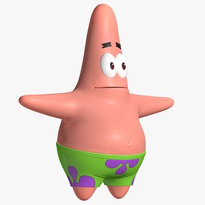 Patrick Star Movie Character Cinematic 8K