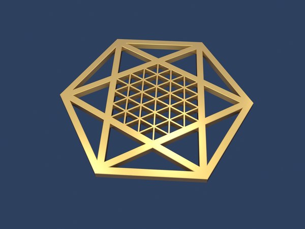 Star david hexagon 3D model - TurboSquid 1416745