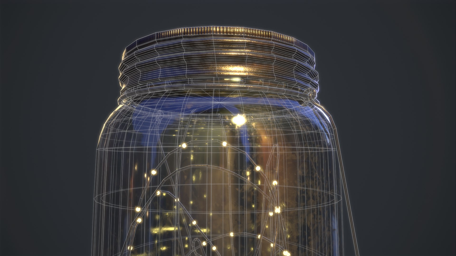 Mason Jar LED Lantern model https://p.turbosquid.com/ts-thumb/Hy/CGsp2B/OL/wireframe4/png/1627378890/1920x1080/fit_q87/8d6a0c8787987b66c81fc8408e6a46ffa14bc681/wireframe4.jpg