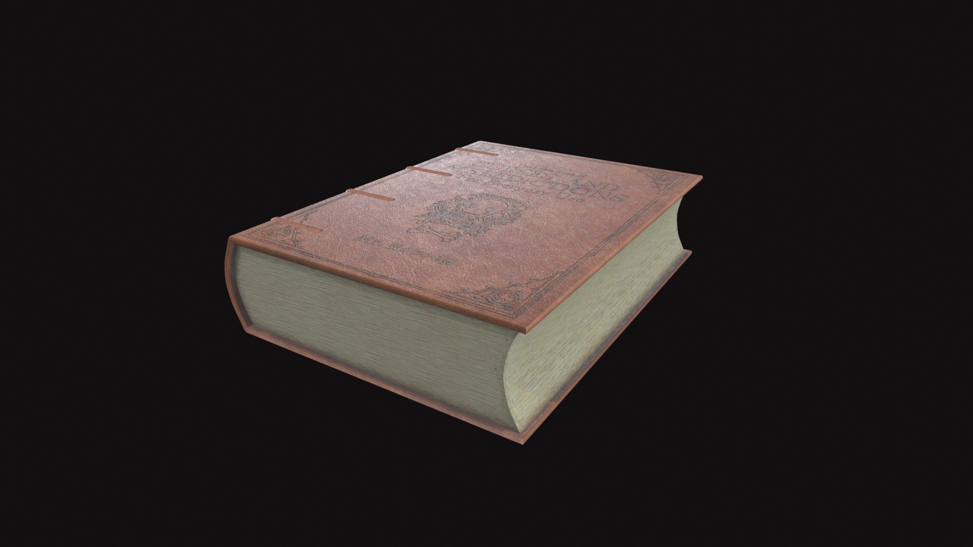 Medieval Book 01 3D Model - TurboSquid 2325637