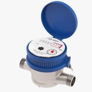 Water Meter 3D model