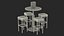 Restaurant High Table with Menu
