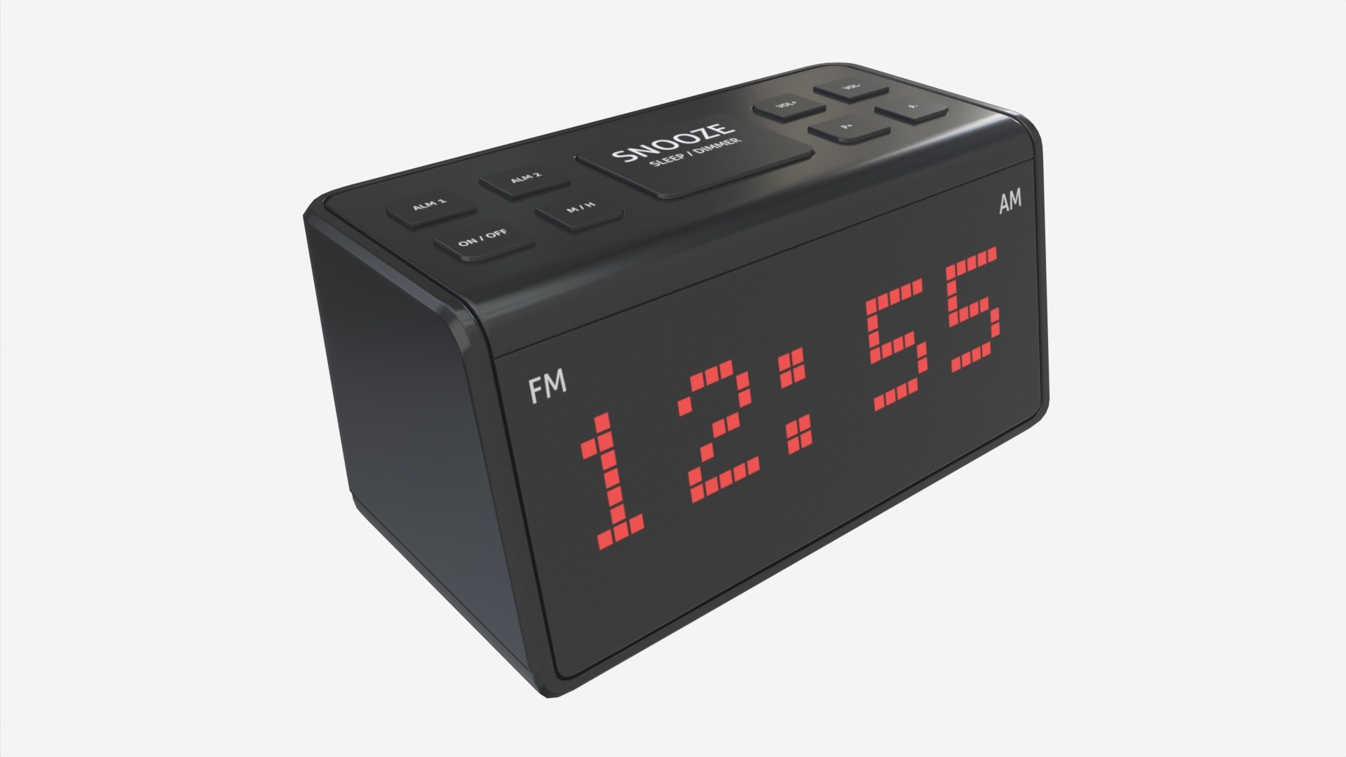 3D Alarm Clock 08 Modern model - TurboSquid 1968021