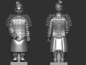 3D Terra-Cotta Warrior