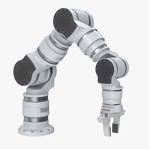 Robotic Arm 3 White Gripper 3
