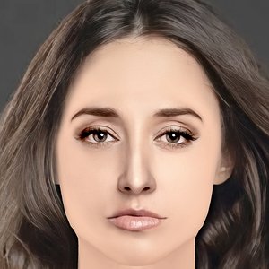 Sofia Sisniega Head - No Hair - Low poly head for game