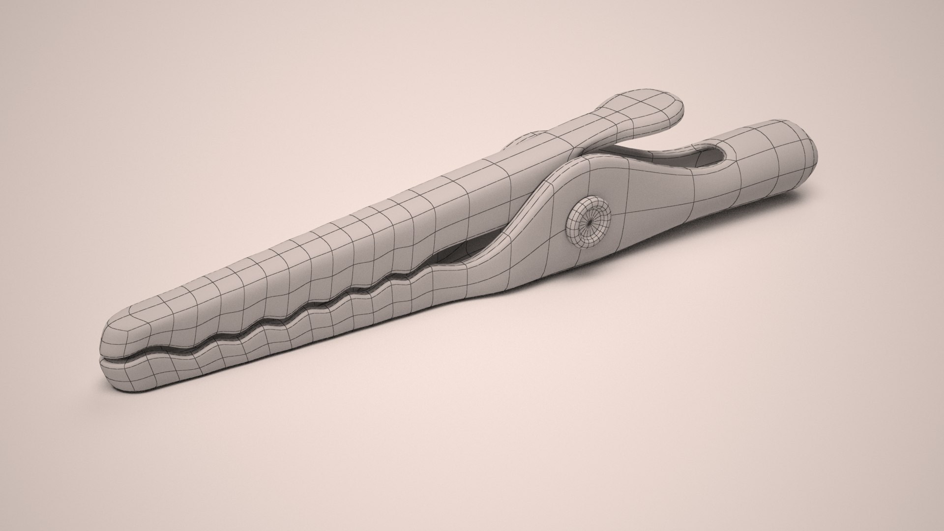 Alligator 3d Max