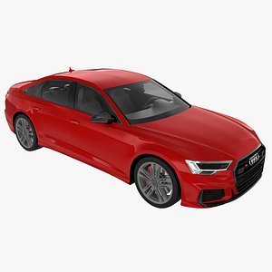 3D Audi S6 Sedan TDI 2020