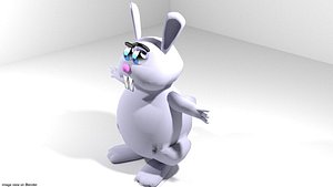 Cartoon Rabbit 3D Models for Download | TurboSquid