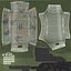 Camión de carga militar m35a2 de EE. UU. Modelo Rigged Camo 3D
