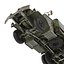 Camión de carga militar m35a2 de EE. UU. Modelo Rigged Camo 3D