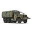 Camión de carga militar m35a2 de EE. UU. Modelo Rigged Camo 3D