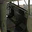 Camión de carga militar m35a2 de EE. UU. Modelo Rigged Camo 3D