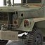 Camión de carga militar m35a2 de EE. UU. Modelo Rigged Camo 3D