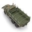 Camión de carga militar m35a2 de EE. UU. Modelo Rigged Camo 3D