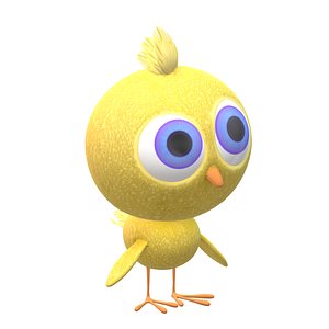 3D model Chick