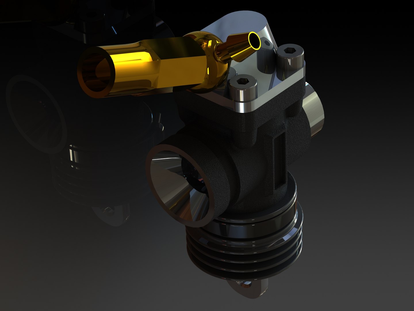 3D model Nitro Engine Carburetor for Rc Cars TurboSquid 2158473