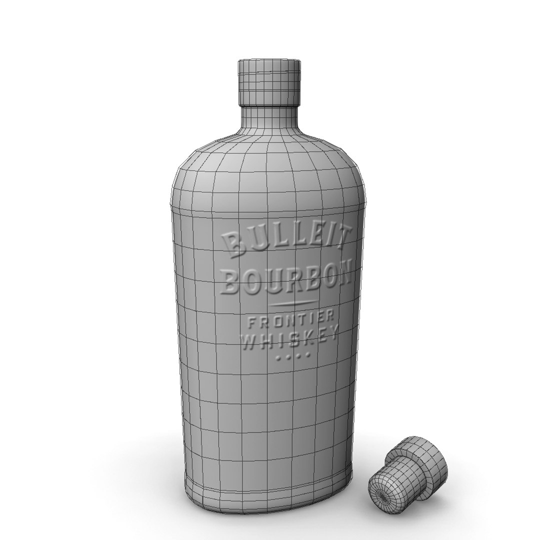 3D bulleit bourbon 75cl bottle https://p.turbosquid.com/ts-thumb/Hy/esfNyx/80GX86v1/bulleit_75cl_bottle_wires_04/jpg/1515264852/1920x1080/fit_q87/b9a25c2fa2a0dc1363670a6489cb3a9b1aa8ac27/bulleit_75cl_bottle_wires_04.jpg