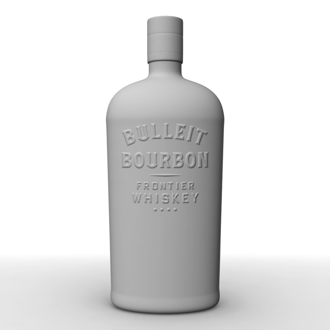 3D bulleit bourbon 75cl bottle https://p.turbosquid.com/ts-thumb/Hy/esfNyx/EuaAtYwD/bulleit_75cl_bottle_grey_01/jpg/1515264798/1920x1080/fit_q87/05e592f986d87c7fe3faa1ab9b05ea78ce922e3b/bulleit_75cl_bottle_grey_01.jpg