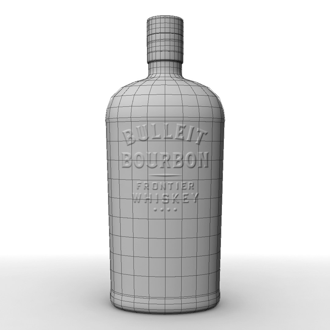 3D bulleit bourbon 75cl bottle https://p.turbosquid.com/ts-thumb/Hy/esfNyx/eEMUgOcg/bulleit_75cl_bottle_wires_01/jpg/1515264852/1920x1080/fit_q87/56b9b58d1280caed257b7e62c16045314f8d1790/bulleit_75cl_bottle_wires_01.jpg