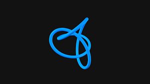 3D Knot 2 model