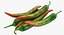 Collection de poivrons verts 2