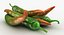 Collection de poivrons verts 2