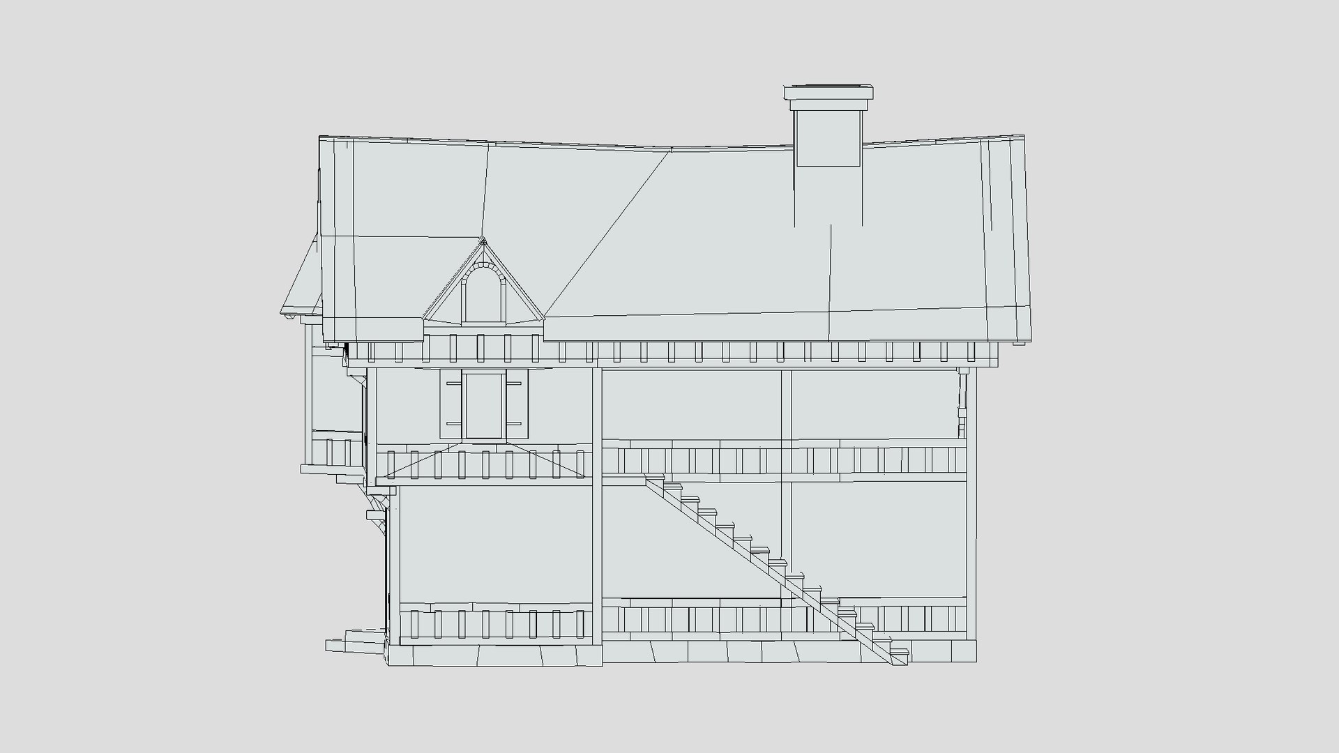 Medieval Building 01 Low Poly PBR Realistic Model - TurboSquid 1973775